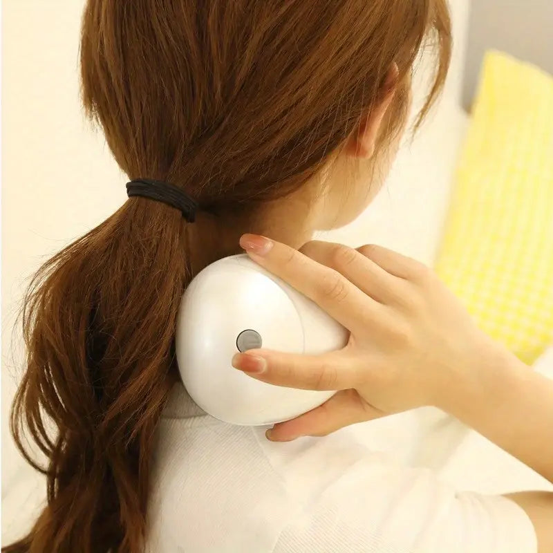 Octopus Scalp Massager - Electric Head Massager(Silvery White)-3