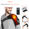 Wireless Control Shoulder Massager Heating Pad Neck Profesional Relax Belt Support Brace Warmer Shoulder Steamer Massager Pads