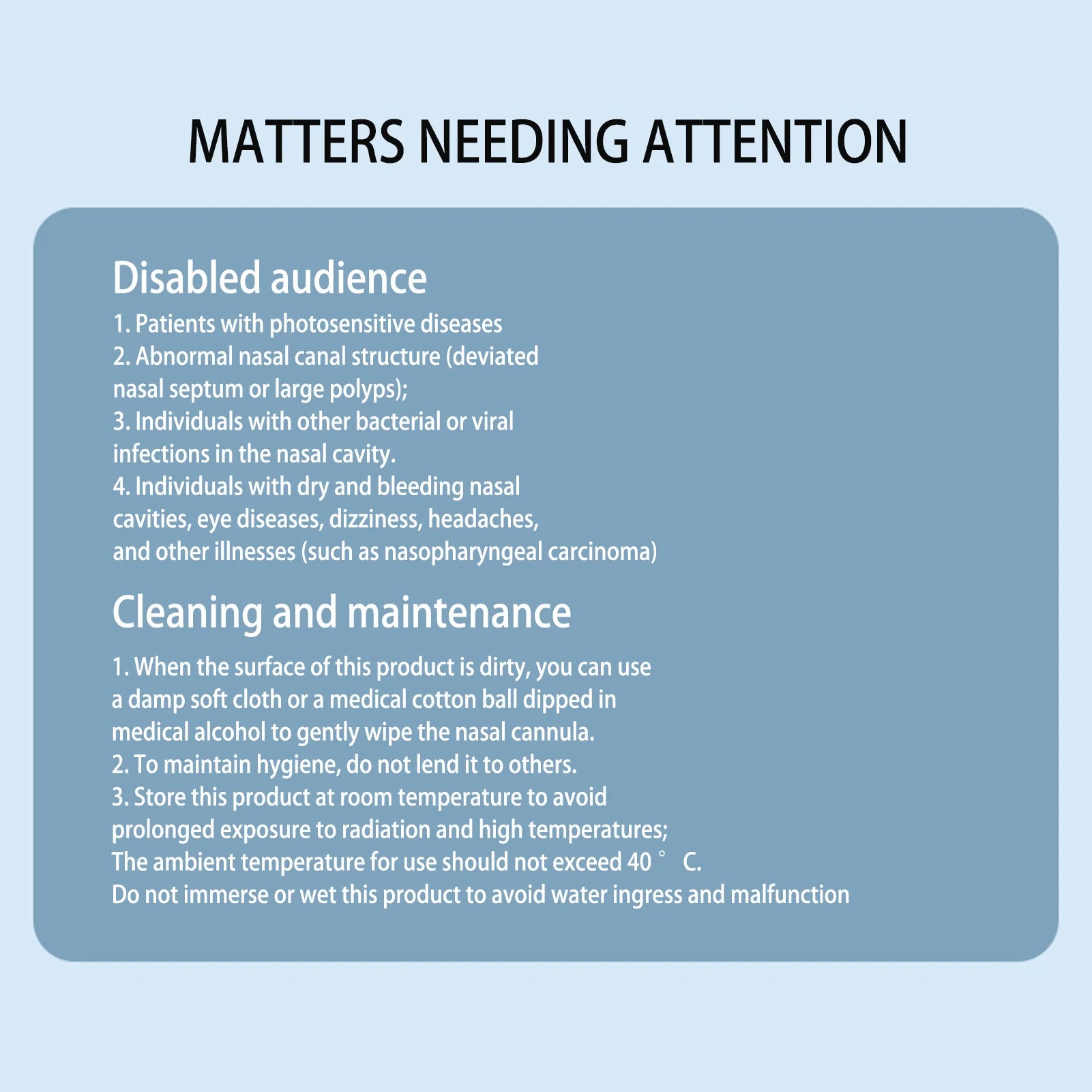 Smart Infrared Nasal Therapy Device Portable Infrared Intelligent Rhinitis Machine for Nasal Congestior Sneezing and Runny Nose