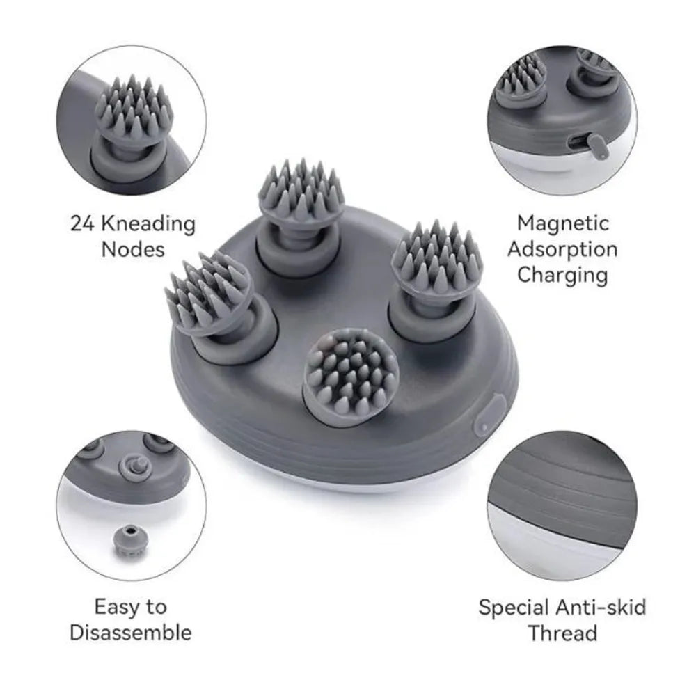 Innovative Features for Total Head & Body Relaxation